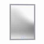 Breccan 20 x 28 Inch Single Door LED Medicine Cabinet