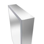 Breccan 20 x 28 Inch Single Door LED Medicine Cabinet