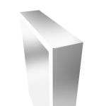 Breccan 20 x 28 Inch Single Door LED Medicine Cabinet