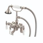 Tub Wall Mount English Telephone Faucet - Classic Spout