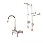 Freestanding  Faucet - Gooseneck Spout-121-GSF8