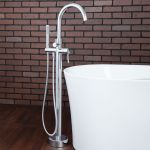 Chrome - High Flow Freestanding Faucet