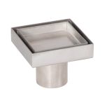 4 Inch Square Tile Insert Shower Drain