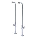 Single Offset Freestanding Tub Supply Lines