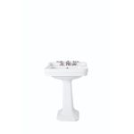 24 Inch Pedestal Sink With Backsplash 