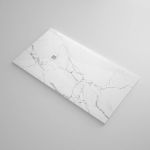 White Marble 48x32 Stone Shower Pan