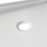 Maidstone Rejuvenate 32 in. D x 60 in. W x 2 3/4 in. H Center Drain Single Threshold Shower Base in White