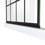  Open Entry Design in Matte Black