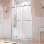 Maidstone Kent 44-48 in. W x 76 in. H Frameless Bypass Shower Door