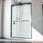 Maidstone Millie 44-48 in. W x 76 in. H Semi-Frameless Bypass Shower Door