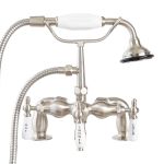Deck Mount Downspout Tub Faucet with Handshower