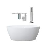 Medway Acrylic Double Ended Freestanding Tub Package