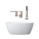 Medway Acrylic Double Ended Freestanding Tub Package
