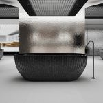 Ansel 67 Inch Carbon Fiber Freestanding Tub