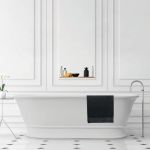 ANTIBES 69 INCH MINERALCAST FREESTANDING BATHTUB
