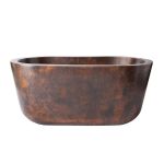 Georgia Copper Double Ended Freestanding Tub