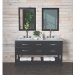 Holden 60 Inch Birch and Oak Console Vanity