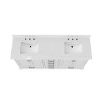 Hampshire 72 Inch Oak Vanity with Rectangle Sink