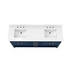 Millie 72 Inch Oak Vanity with Rectangle Undermount Sink