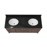 Neeson 60 Inch Oak and Birch Console Vanity