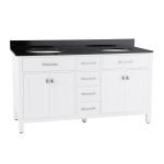 Neeson 60 Inch Oak and Birch Console Vanity