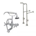 Freestanding English Telephone Faucet - Classic Spout