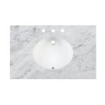 36 Inch Vanity Top with Undermount Sink