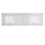 72 Inch Vanity Top with Sinks