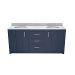 Wexler 72 Inch Solid Oak Bathroom Vanity