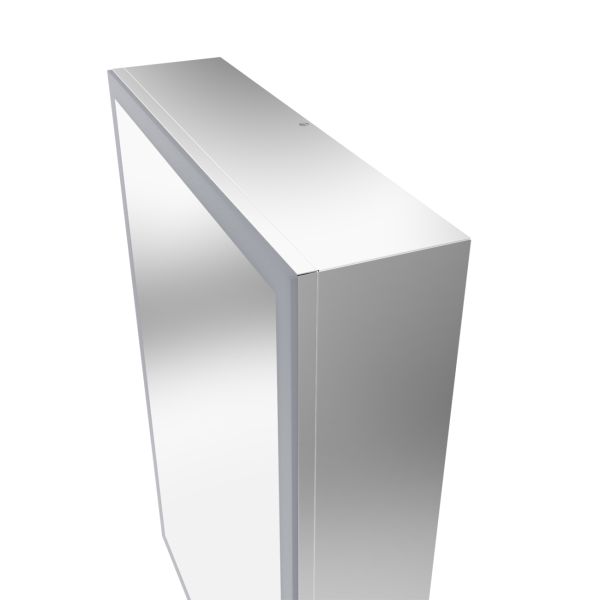 Breccan 20 x 28 Inch Single Door LED Medicine Cabinet