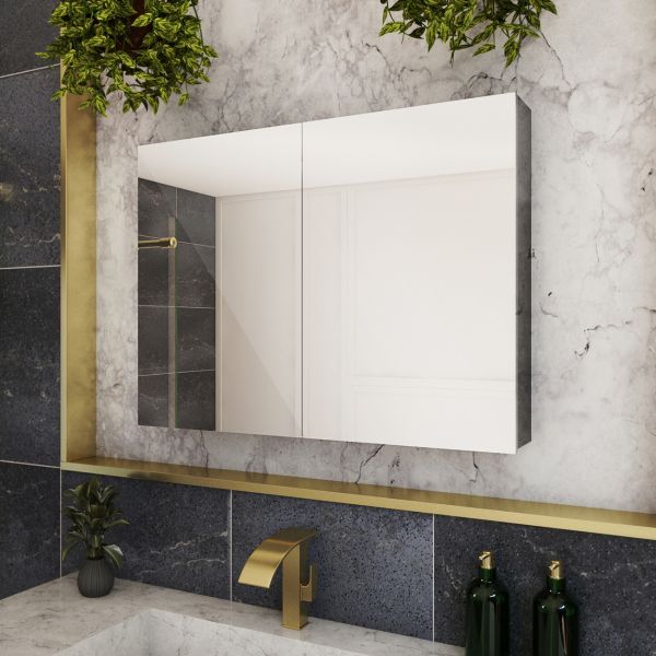 Corvina 32 x 24 inch Double Door Medicine Cabinet