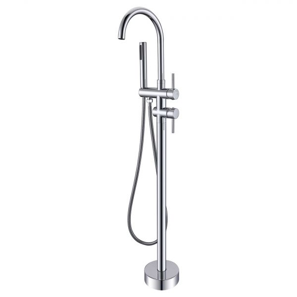 Chrome - Freestanding Tub Faucet