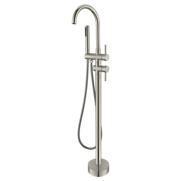 Brushed Nickel - Freestanding Tub Faucet