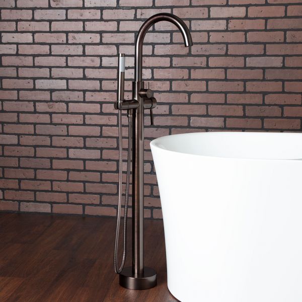  Oil Rubbed Bronze - High Flow Freestanding Faucet