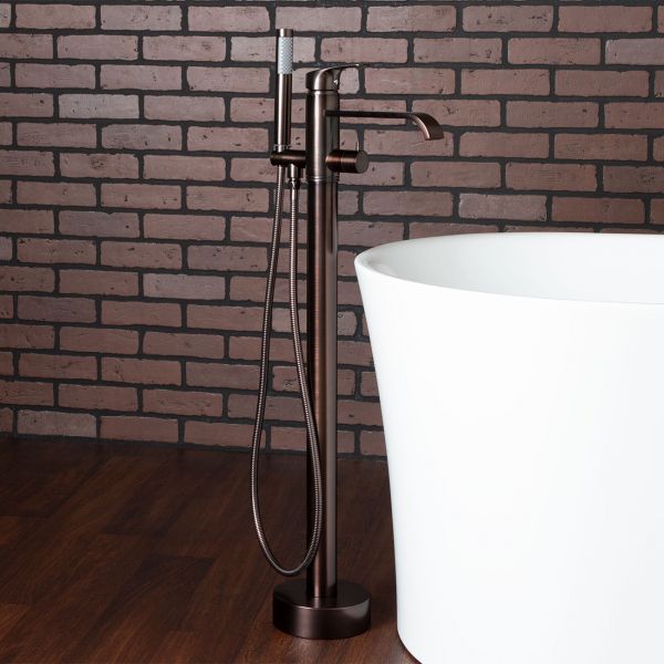  Oil Rubbed Bronze - High Flow Freestanding Faucet
