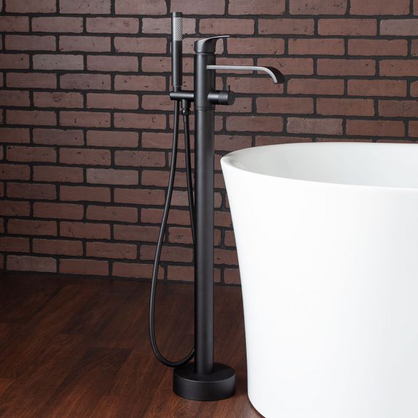Matte Black - High Flow Freestanding Faucet