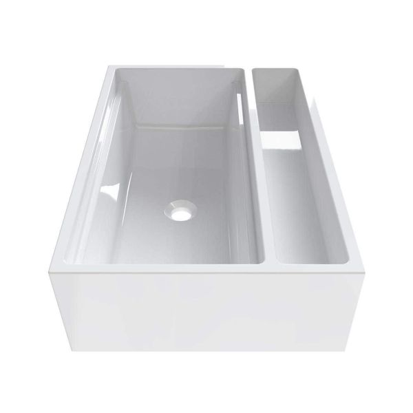 27 Inch Porcelain Laundry Sink