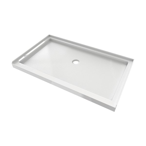 Maidstone Rejuvenate 36 in. D x 60 in. W x 2 3/4 in. H Single Threshold Shower Base in White