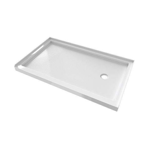 Maidstone Rejuvenate 36 in. D x 60 in. W x 2 3/4 in. H Single Threshold Shower Base in White