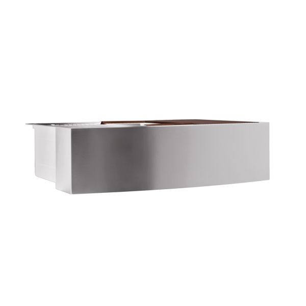 33 Inch Stainless Steel Single Bowl Apron Front Farmhouse Kitchen Sink with Workstation