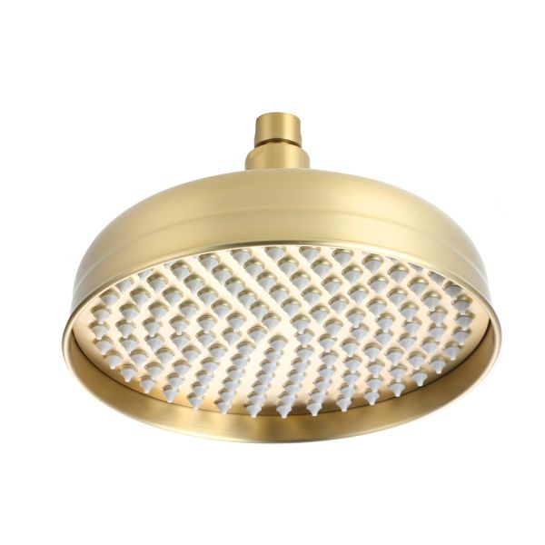 Round Rainfall Shower Head - 8 Inch