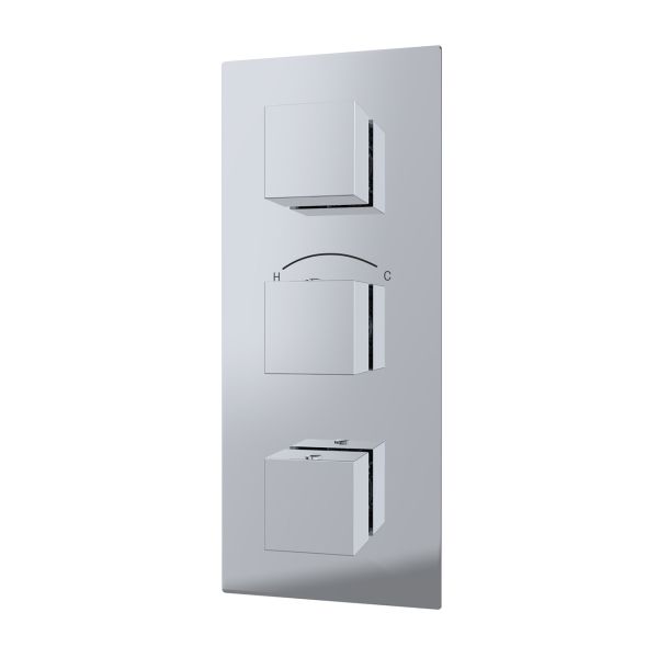 Thermostatic Valve -3F- 3 Square Handles