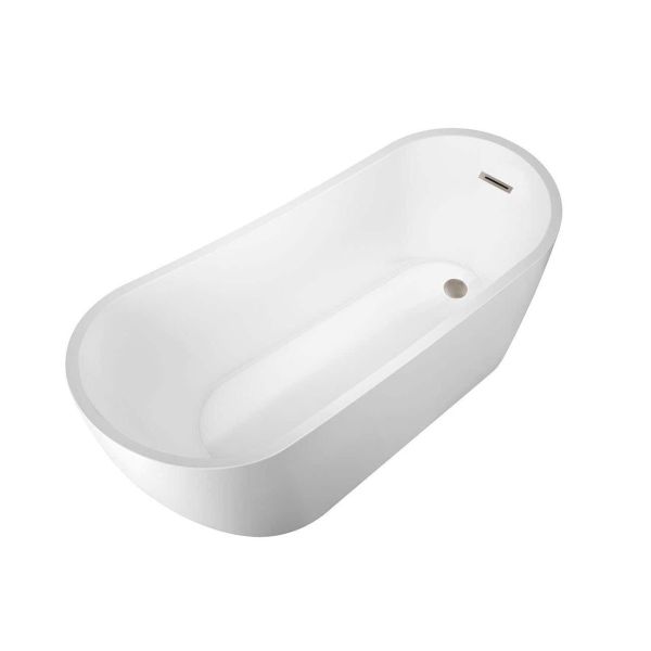 Talia Acrylic Freestanding Slipper Tub