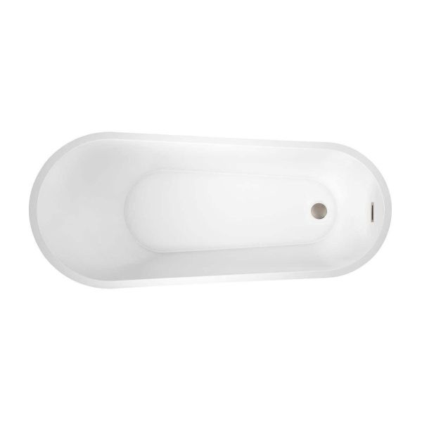 Talia Acrylic Freestanding Slipper Tub