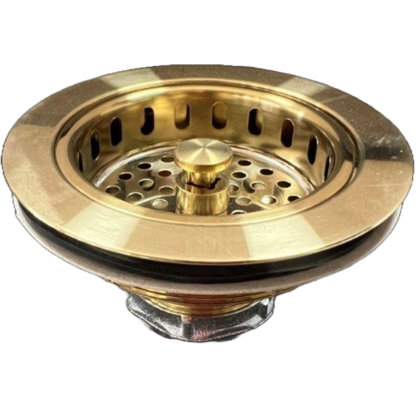 Solid Brass Kitchen Sink Strainer