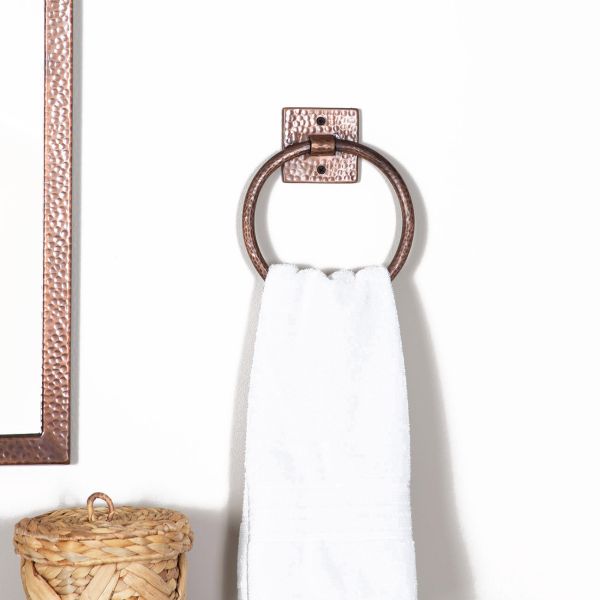 7 Inch Copper Towel Ring