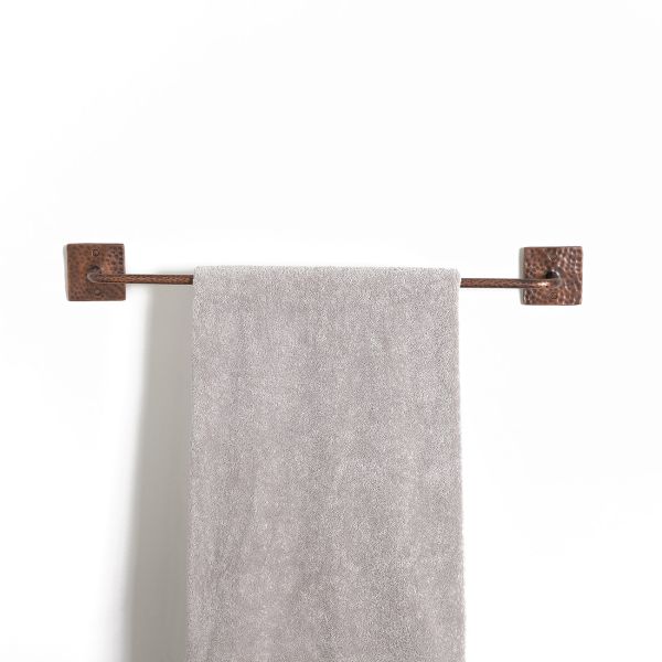 24 Inch Copper Towel Rod