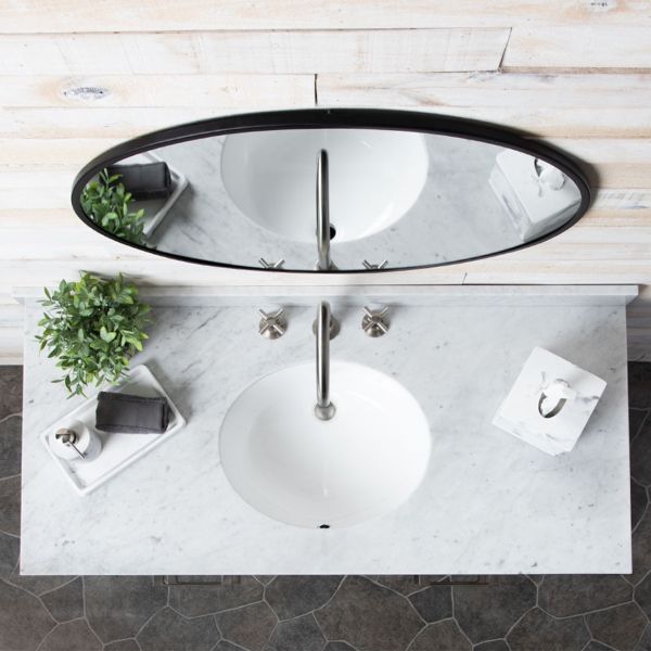 Holden 48 Inch Birch and Oak Console Vanity