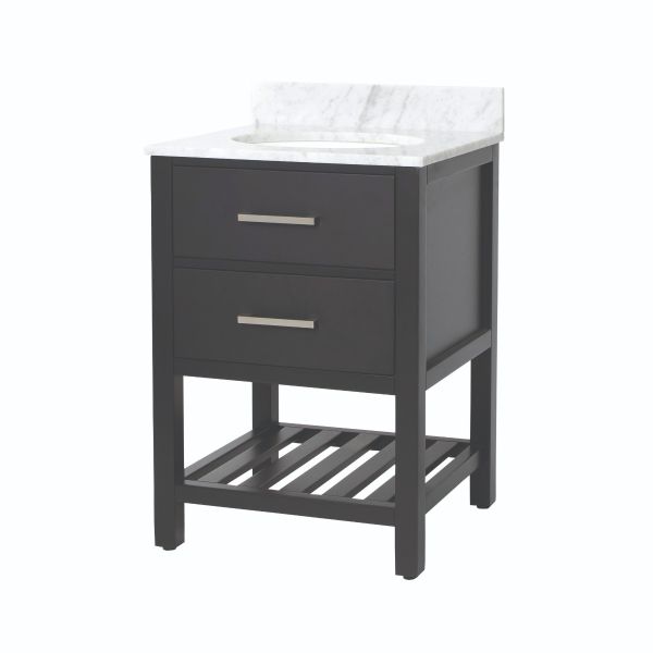 Holden 24 Inch Birch and Oak Console Vanity