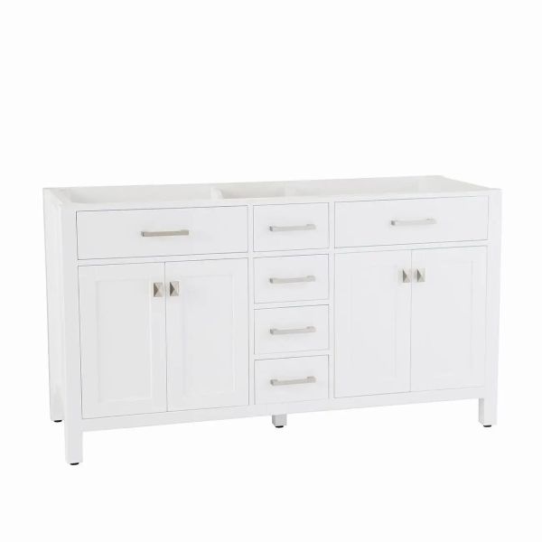 Neeson 60 Inch Oak and Birch Console Vanity